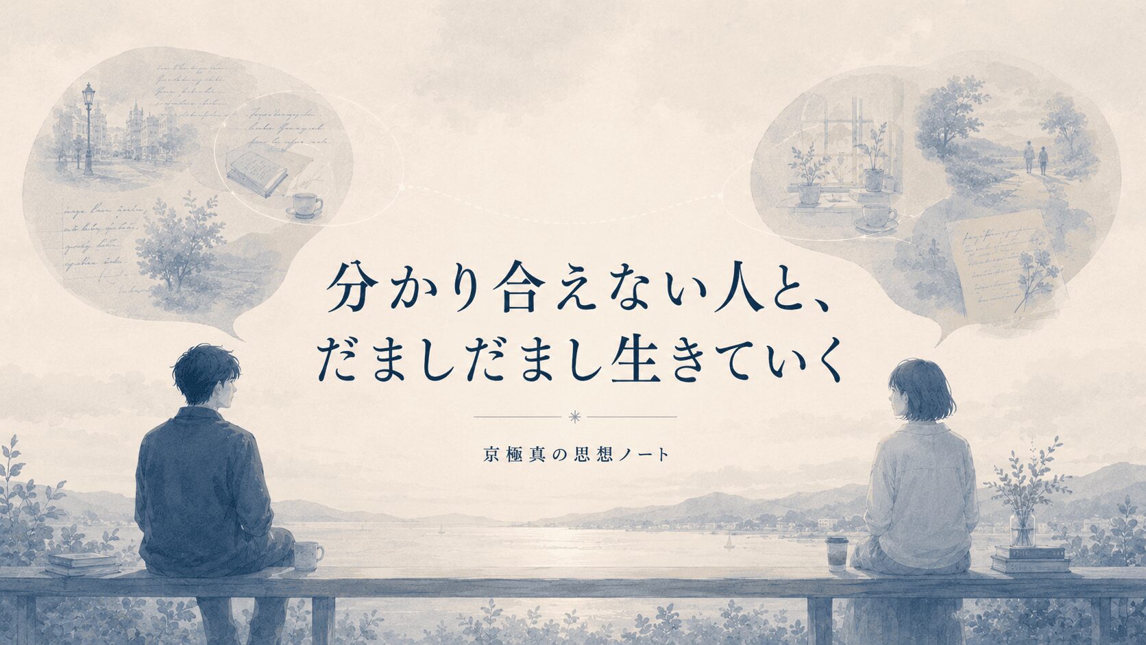 分かり合えない人と、だましだまし生きていく