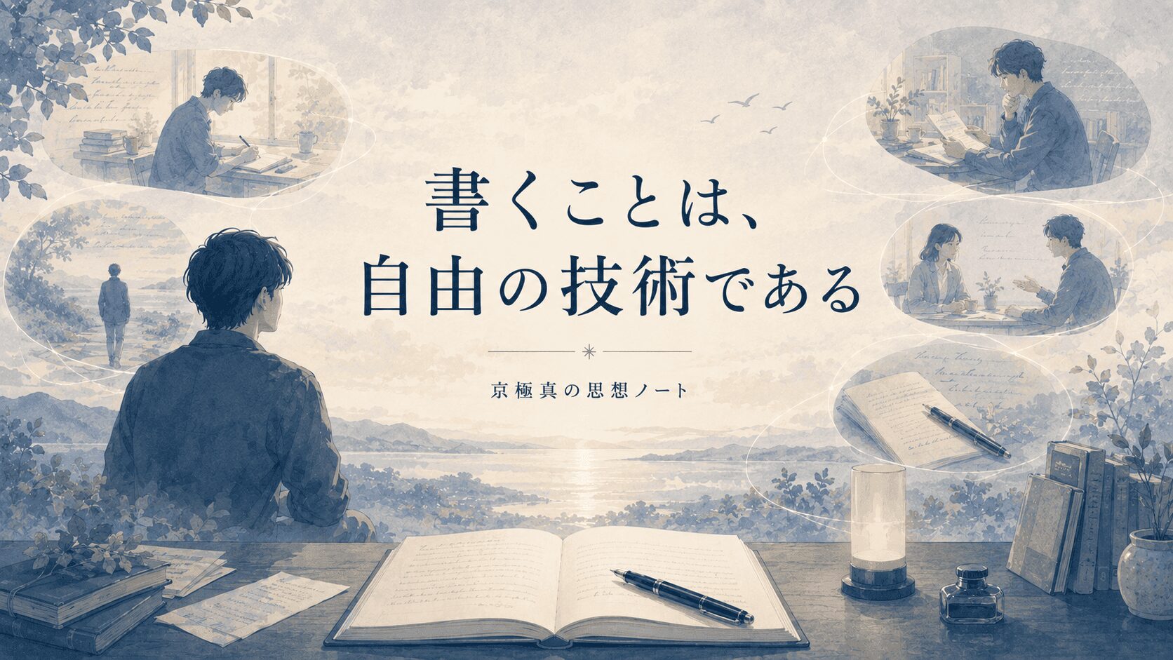 書くことは、自由の技術である
