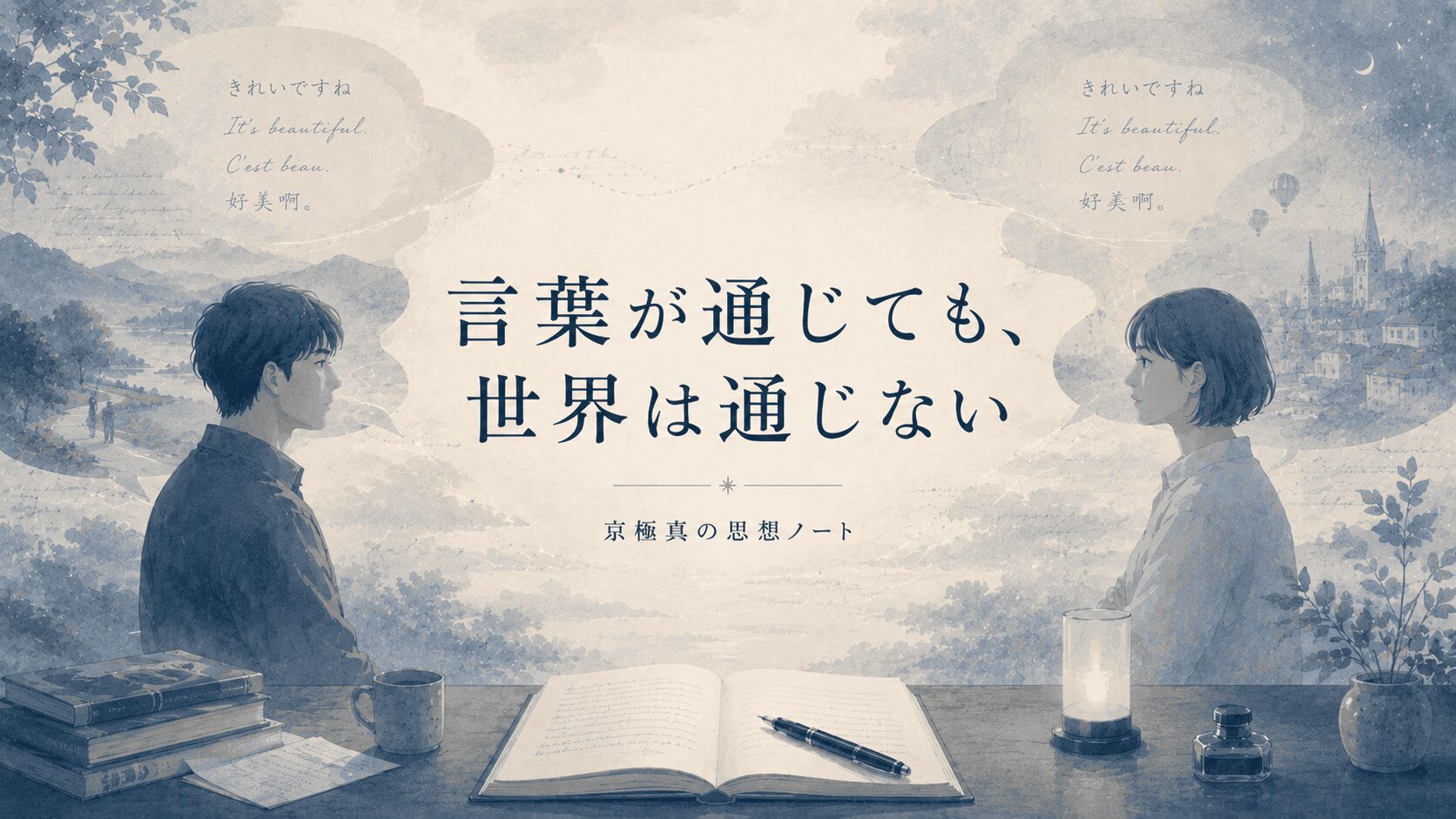 言葉が通じても、世界は通じない