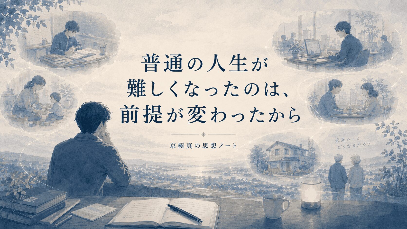 普通の人生が難しくなったのは、前提が変わったから